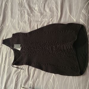 Guess one shoulder snakeskin dress